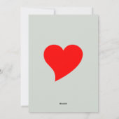 A heartfelt Merry Christmas Feestdagenkaart (Achterkant)