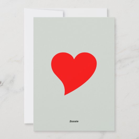 A heartfelt Merry Christmas Feestdagenkaart (Achterkant)