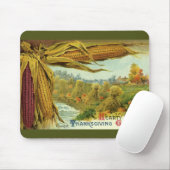 A Hearty Thanksgiving, Indian Corn and Haystacks Muismat (Met muis)