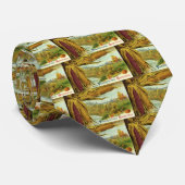 A Hearty Thanksgiving, Indian Corn and Haystacks Stropdas (Opgerold)