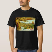 A Hearty Thanksgiving, Indian Corn and Haystacks T-shirt (Voorkant)