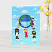 A Heroes Bedankt Gevouwen Wenskaart Kaart (Gele Bloem)