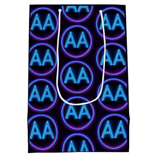 A Herstel neonlichten Medium Cadeauzakje (Achterkant)