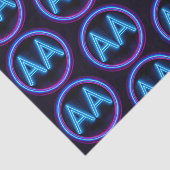 A Herstel neonlichten Tissuepapier (Detail)