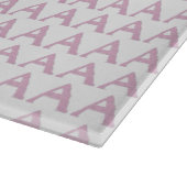 A - Het Falck Alfabet (Roze) Snijplank (Hoek)