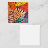 A Hint van Z "De hele dag en nacht" mini notes Notitiekaartje (Voorkant / Achterkant)