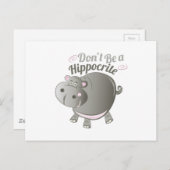 A Hippocrite Briefkaart (Voorkant / Achterkant)