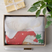 A Holly, Jolly Apple-Cheeked Santa Claus, Deel 1 Tissuepapier (Geschenk)