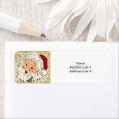 A Holly, Jolly Apple-Cheeked Santa Claus, Deel 2 Etiket (Insitu)