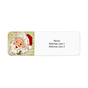 A Holly, Jolly Apple-Cheeked Santa Claus, Deel 2 Etiket