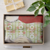 A Holly, Jolly Apple-Cheeked Santa Claus, Deel 2 Tissuepapier (Geschenk)