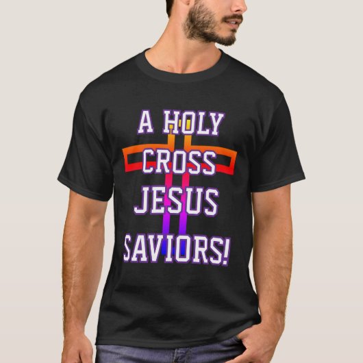 A HOLY CROSS T-SHIRT (Voorkant)