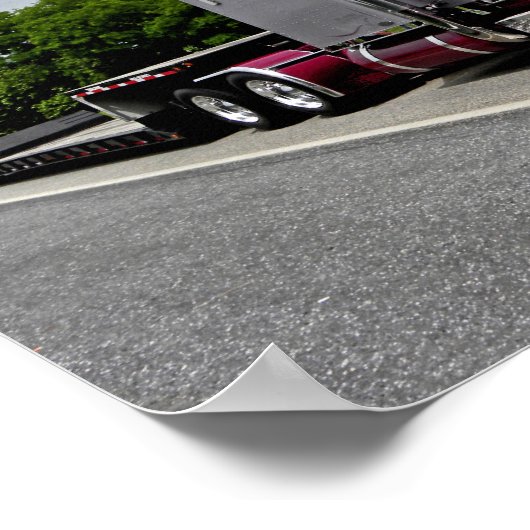 A Horning's Peterbilt 379 Poster (Hoek)