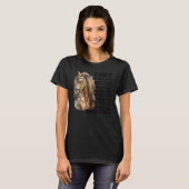 A Horse Can Hear A Human Heartbeat From At Least F T-shirt (Voorkant volledig)