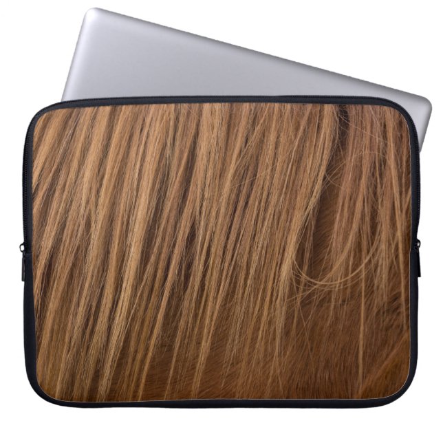 A Horse Mane Laptop Sleeve (Voorkant)