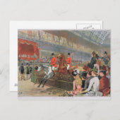 A Horse Race, 1886 Briefkaart (Voorkant / Achterkant)