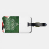 A House Becomes A Home Luggage Tag Bagagelabel (Achterkant horizontaal)