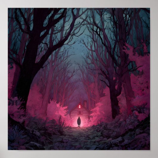 A House in the Woods Poster (Voorkant)