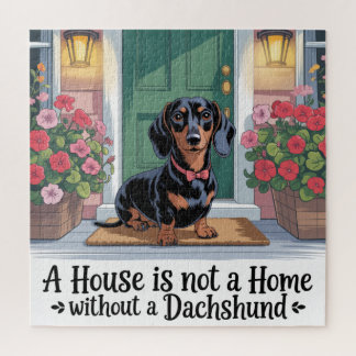 A House Is Not A Home Without A Dachshund Legpuzzel