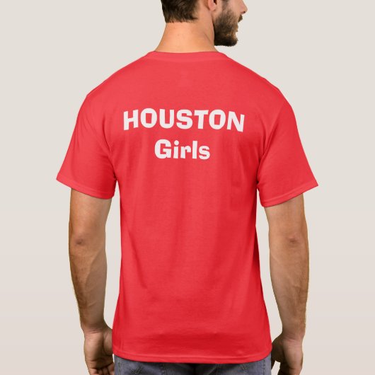 A Houston-zussen T-shirt (Achterkant)