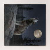 A Howling Wolf Legpuzzel (Horizontaal)