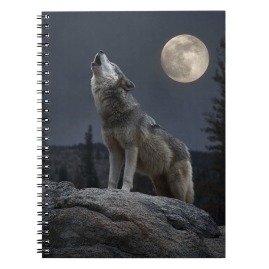 A Howling Wolf Notitieboek (Voorkant)