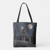 A Howling Wolf Tote Bag (Achterkant)