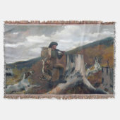 A Huntsman and Dogs Winslow Homer 1891 Deken (Voorkant)