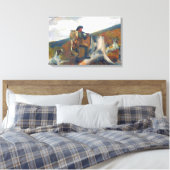 A Huntsman and Dogs Winslow Homer Circa 1891 Canvas Afdruk (Insitu (Slaapkamer))