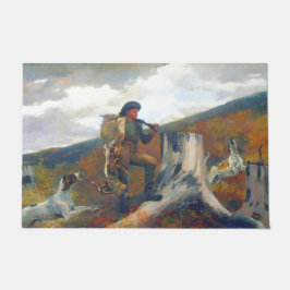 A Huntsman and Dogs Winslow Homer Circa 1891 Deurmat