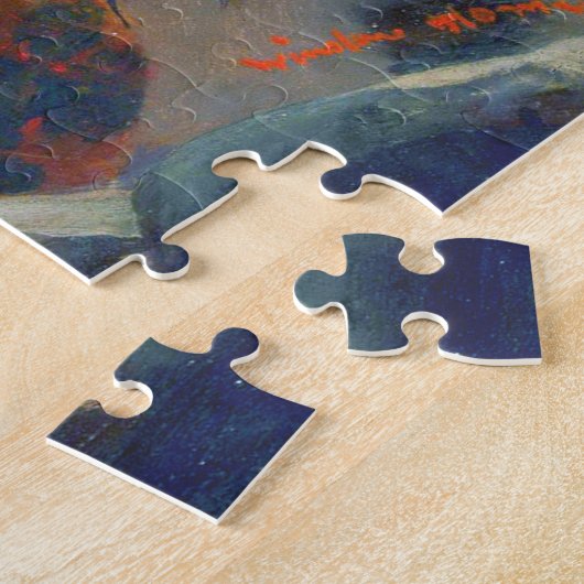 A Huntsman and Dogs Winslow Homer Circa 1891 Legpuzzel (Zijkant)