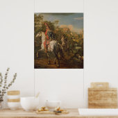 A Hussar op horseback, 1773 Poster (Keuken)