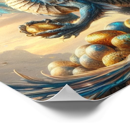A.I. Dragon Eggs Koppeling Poster (Hoek)