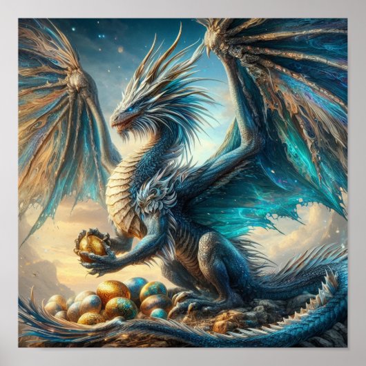 A.I. Dragon Eggs Koppeling Poster (Voorkant)