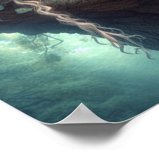 A.I. Dryad in Tree Poster (Hoek)