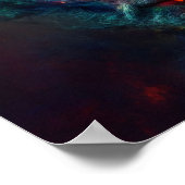 A.I. Flaming Devil Face Poster (Hoek)