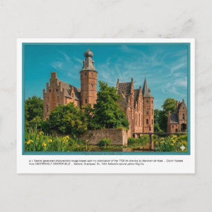 a. i. Gemini genereerde Kasteel WESTERVELT. Briefkaart