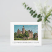 a. i. Gemini genereerde Kasteel WESTERVELT. Briefkaart (Staand voorkant)