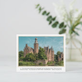a. i. Gemini genereerde Kasteel WESTERVELT. Briefkaart (Staand voorkant)
