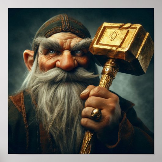 A.I. Gnome Poster (Voorkant)