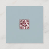 A.I. Godin van Water Vierkante Visitekaartje (Achterkant)