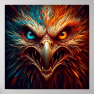 A.I. Griffin Face Poster