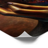 A.I. Mooie vrouw Poster (Hoek)