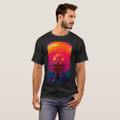 A.I. New Dawn Psychedelic Sci-Fi Dream T-shirt (Voorkant volledig)