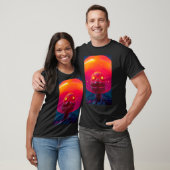 A.I. New Dawn Psychedelic Sci-Fi Dream T-shirt (Unisex)