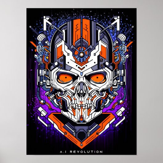 A.I. Revolutie Poster (Voorkant)