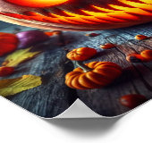 A.I. snode Jack-o'-lantaarn Poster (Hoek)