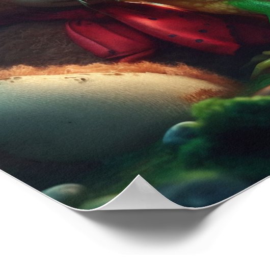 A.I. Teddy en Froggy Poster (Hoek)