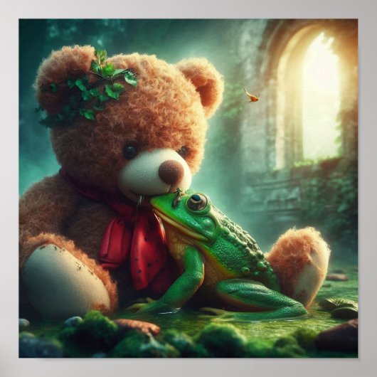 A.I. Teddy en Froggy Poster (Voorkant)