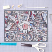 A.I. verbeterde foto van het nederige dagblad Tissuepapier (Craft)